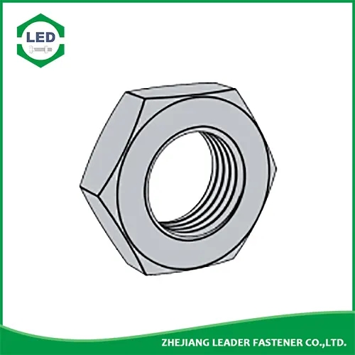 Quelle est la différence entre un écrou hexagonal et un écrou ordinaire?